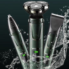 Load image into Gallery viewer, 3in1 Foil Shaver IPX7 Waterproof Epilator Shaving Machine Beard Ear Trimmer Cutting Clipper