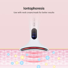 Load image into Gallery viewer, EMS Face Lifting Neck Tightening Vibrator Skin Care Red Light IPL Rejuvenation Beauty Anti-wrinkle Face Massager Device