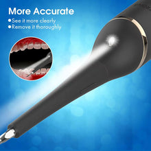 Load image into Gallery viewer, Electric Sonic Dental Scaler LED Light Tooth Calculus Remover+Mouth Mirror 3 Modes Waterproof Teeth Whitening Cleaner Oral Care