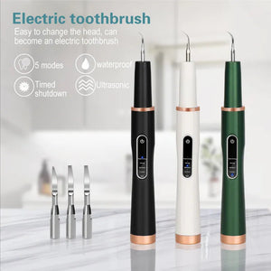 Dental Scaler Ultrasonic Tooth Cleaner Stone Removal Electric Sonic Plaque Remover for Teeth Stain Tartar Calculus whitening