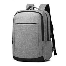 Load image into Gallery viewer, Fashion Men&#39;s Backpack Oxford Cloth Waterproof Large Capacity Shoulder Bag Holds 15.6 Inches Laptop Bag With USB Port Rucksack