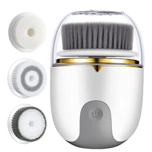 Load image into Gallery viewer, 3 IN 1 Electric Facial Cleaning Brush Pore Clean Exfoliator Facial Cleanser Brush Face Scrubber For Women&amp;Men Deep Skin Cleaning