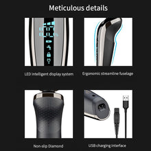 Load image into Gallery viewer, 5 in 1 USB Rechargeable Men&#39;s beard trimmer Waterproof 4D Head Dry Wet Digital display Shaver razor Washable Shaving Machine