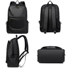 Load image into Gallery viewer, Business Men&#39;s Backpack Zipper Design 15.6 Inches Laptop Bag For Male Nylon Cloth Wear-resistant Waterproof Casual Rucksack