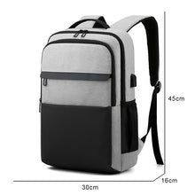 Load image into Gallery viewer, Backpack For Men Multifunctional Waterproof Bag USB Business Portable Laptop Rucksack Large Capacity Unisex Backbag 15.6 Inches