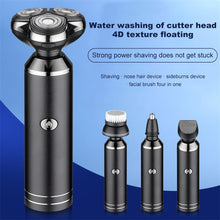 Load image into Gallery viewer, Men&#39;s Electric Shaver Safety Epilator Nose Trimmer Rechargeable Face Beard Razor Depilator Facial Hair Removal Shaving Machine