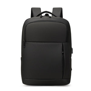 Men's Business Backpack Laptop 15.6  Nylon Waterproof Portable Travel Bag For Male USB Charging Design Multifunctional Rucksack