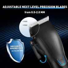 Load image into Gallery viewer, 2-pcs/Set Professional Hair Clipper For Men Barber Cordless Electric Clipper Trimmer 0mm Baldhead Clippers Hair Cutting Machine