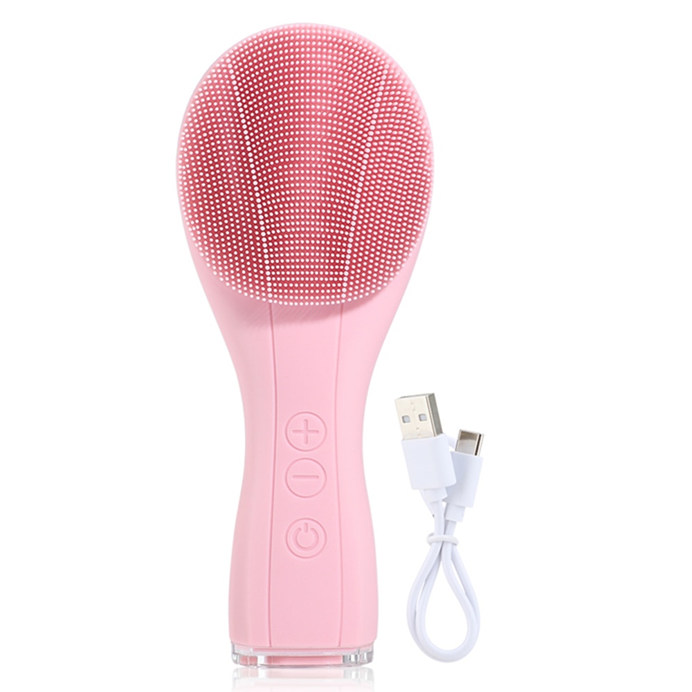 Facial Cleansing Brush High Frequency Vibratioin Lifting Face Massager Electric Sonic Blackhead Pores Washing Brush
