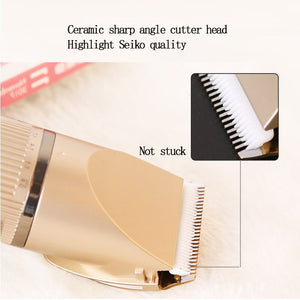 Adjustable New Style Electric Hair Clipper Professional Hair Trimmer Cutting Machine Charging Pusher Led Display