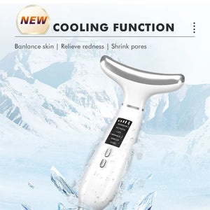 V Line Face Neck Lifting Machine EMS Microcurrent Photon Beauty Device Anti Wrinkle Remove Double Chin Massager