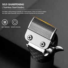 Load image into Gallery viewer, Professional Hair Clipper for Men Cordless Rechargeable Hair Trimmer Barber Clipper Haircutting Beard Grooming Kit 10 Combs