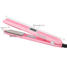 Load image into Gallery viewer, Hair Straightener Infrared and Ultrasonic Profession Cold Hair Care Iron