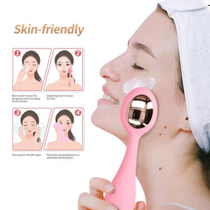 Facial Cleaner Waterproof Cleansing Scrubber Brushes Washer Massaging Machine Device Tool Care Supply For Woman Lady