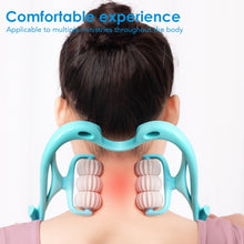 Load image into Gallery viewer, Pressure Point Treatment Neck Relieve Hand Roller Neck Massager for Neck Shoulder Trigger Point