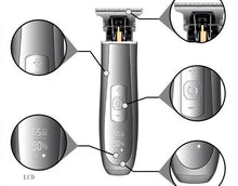 Load image into Gallery viewer, Electric Hair Trimmer 10w Powerful LCD Clipper 0mm Baldheaded Hair Clippers Barbershop Rechargable Adjustable Speed