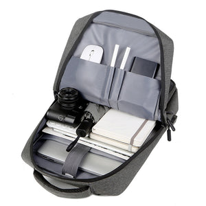 Men's backpack New Multifunctional Waterproof Nylon Male Backpack Fashion Portable USB Charging Bag For Laptop 15.6 Inches