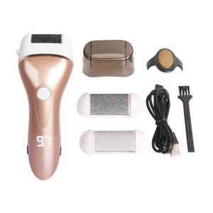 Waterproof USB Rechargeable Electric Pedicure Tools Foot Care Machine Callus Remover Dead Skin Remover Foot File Heel Cleaner