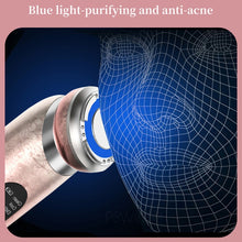Load image into Gallery viewer, EMS Hot Cold Vibration Face Massager Red Blue Photon Acne Remover Facial Cleaser Anti Wrinkle Lifting Skin Rejuvenation Device