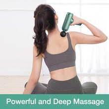 Load image into Gallery viewer, Portable LCD Massage Gun For Body Neck Back Electric Percussion Massager Deep Tissue Muscle Relaxation Fitness Slimming