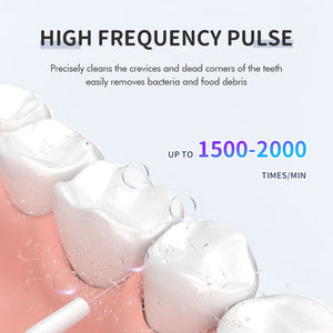 Oral Irrigator Wireless Teeth Flusher Dental Flushing Device Electric Tooth Cleaner Dental Calculus Removal Clean Mouth Freshen