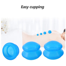 Load image into Gallery viewer, 4PCS Vacuum Cans Massage Suction Cup Full Body Vacuum Massager Suction Cup Set Chinese Cupping