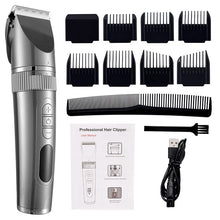 Load image into Gallery viewer, Professional Hair Clipper For Men Beard Trimmer Machine for Shaving Hair Trimmer Hair Cutting Machine Beard Trimmer Fast Charge