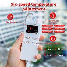 Load image into Gallery viewer, Heat Settings Heated Foot Warmer Fast Heating Electric Foot Warmers For Men And Women Portable Electric Foot Warmer Electric