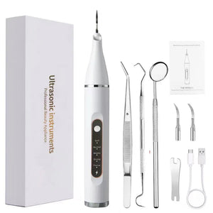 Ultrasonic Dental Scaler Electric Teeth Cleaning Tools Clean Tartar Smoke Stains Adult Oral 5 Mode Cleaning Care Tools
