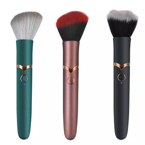 New Vibration Cosmetics Makeup Blending Brush with 10 Vibration Frequencies For Quick Makeup Electric Makeup Puff Applicator