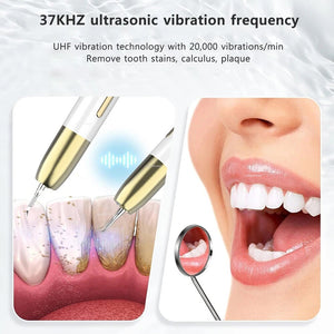 Ultrasonic Dental Scaler Teeth Tartar Eliminator Dental Plaque Calculus Remover Dental Scaling Tartar Removal Tooth Cleaner