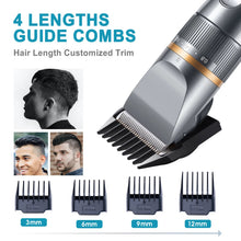 Load image into Gallery viewer, Professional Hair Clipper Haircuter Men's Barber Beard Trimmer Rechargeable Hair Cutting Machine Hair Trimmer For Men Shaver