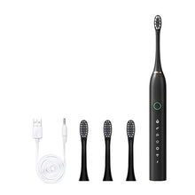 Load image into Gallery viewer, Smart Electric Sonic Toothbrush Rechargeable USB Electronic Teeth Brush IPX7 Waterproof Tooth Whitening Clean 4 Replacement Head