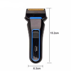 Men's Electric Shaver Razor Rechargeable Reciprocating Double Blade Shaving Machine Groomer Wet and Dry Use 43D