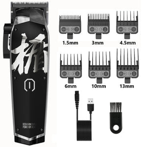 Professional Hair Trimmer for Men Electric Hair Cutting Machine 7000 RPM Barbershop USB Rechargeable