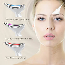 Load image into Gallery viewer, EMS Electric Neck Massager Microcurrent LED Photon Face Firming Rejuvenation Anti Wrinkle Thinng Double Chin Skin Care Device