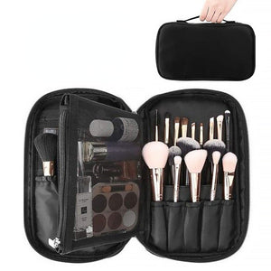 Professional Cosmetic Bag Beauty Case Toiletry Brush Organizer  Multi Functional Makeup Bag for Travel & Home