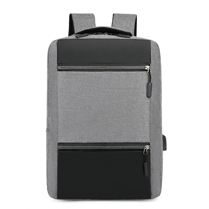 Men's Backpack USB Charging Bag Male Multifunction Waterproof Rucksack Large Capacity Laptop Bag Business Casual Bagpack