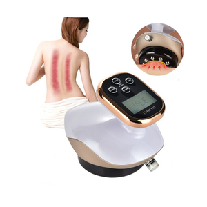 Electric Cupping Massager For Body Fat Burning Slimming EMS Microcurrent IR Vacuum Scraping Guasha Massage Device