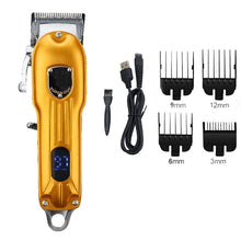 Load image into Gallery viewer, USB Electric Hair Clippers Rechargeable Shaver Beard Trimmer Professional Men Hair Cutting Machine Beard Barber Hair Cut