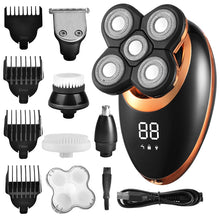 Load image into Gallery viewer, 3In1 Professional Electric Shaver USB Rechargeable Washable Men&#39;s Five Floating Heads Razors Hair Clipper Nose Ear Hair Trimmer