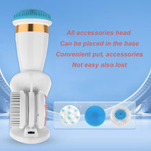 Load image into Gallery viewer, 3 IN 1 Facial Cleansing Brush New Electric Cleanser Face Spin Brush Facial  For Skin Deep Clean Electric Wash Brush Instrument