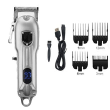 Load image into Gallery viewer, USB Electric Hair Clippers Rechargeable Shaver Beard Trimmer Professional Men Hair Cutting Machine Beard Barber Hair Cut