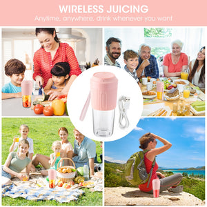 Portable Electric Juicer Cup Smoothie Blender Usb Charging Mini Multi-function Juicer Fruits Mixer Small Home Juice Make Machine