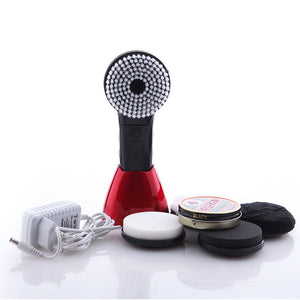 Electric Shoe Polisher Multi-function Portable Shoe Polisher Handheld Brush Shoes Wash Shoes Shoe Artifact