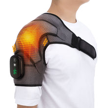Load image into Gallery viewer, Electric Heating Shoulder Brace LED Display Vibration Shoulder Massage Support Belt Strap For Arthritis Joint Injury Pain Relief