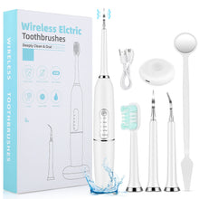 Load image into Gallery viewer, Fashion Electric Toothbrush Rechargeable Sonic Dental Scaler 5 Modes Oral Teeth Tartar Remover Tooth Brush Whitening Waterproof
