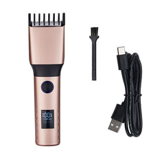 Load image into Gallery viewer, Electric Hair Trimmer Cordless Shaver Beard Trimmer Rechargeable Hair Cutting Machine Hair Clippers Men Professional