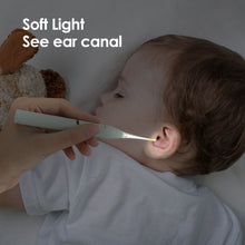 Load image into Gallery viewer, 1 Set Baby Ear Cleaner Ear Wax Removal Tool Flashlight Earpick Ear Cleaning Earwax Remover Luminous Ear Curette Light Spoon