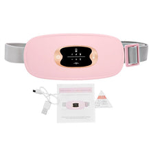 Load image into Gallery viewer, Electric Abdominal Heating Massager Warm Palace Belt Infrared Hot Compress Therapy Waist Care Relief Menstrual Pain Massage Belt